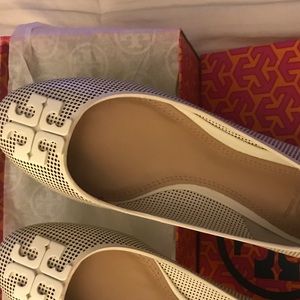 NWT Tory Burch Lowell’s perforated flats